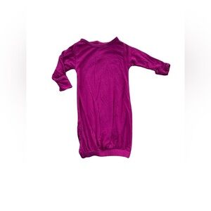 Kickee Pants Size Newborn Magenta Gown